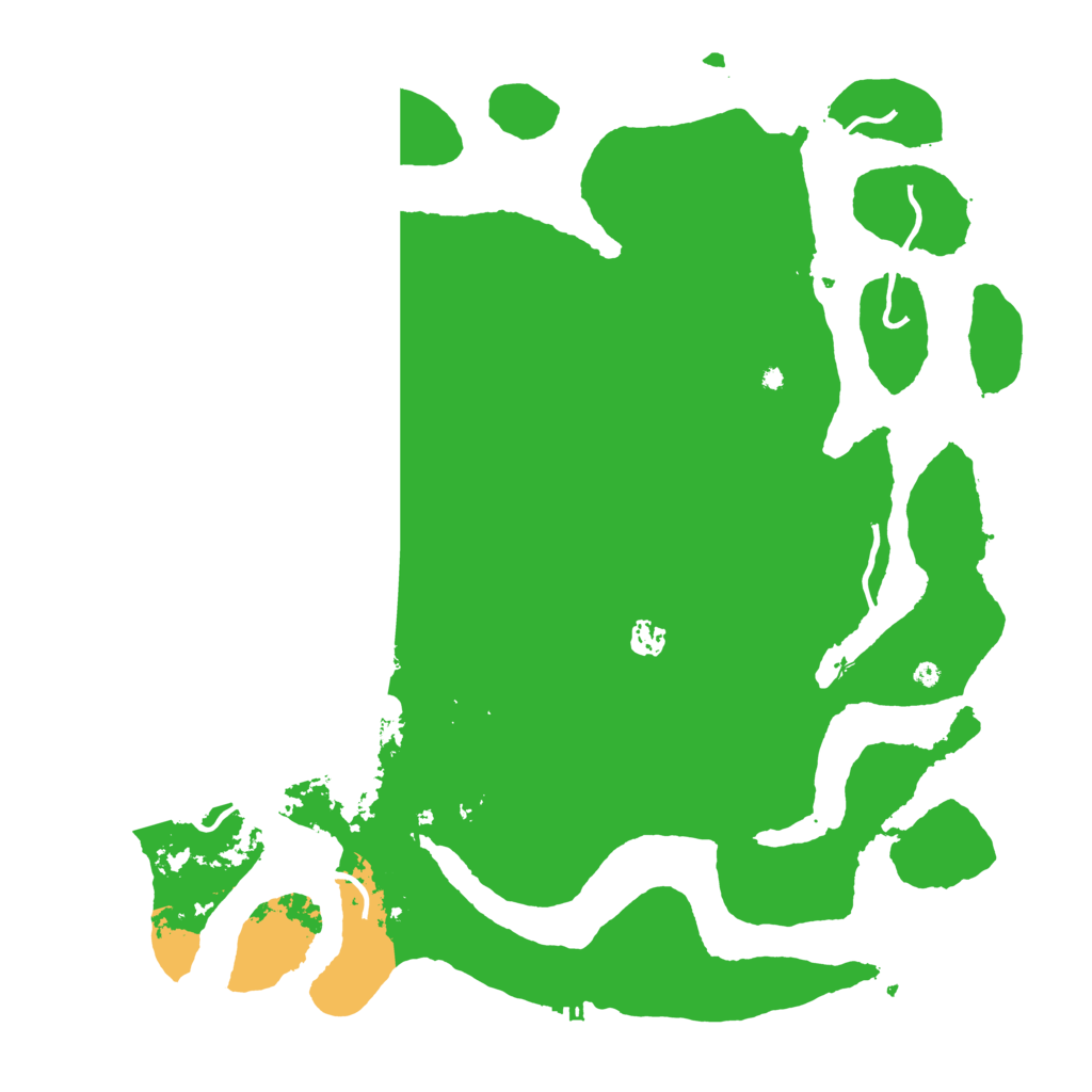 Biome Rust Map: Procedural Map, Size: 4500, Seed: 271207