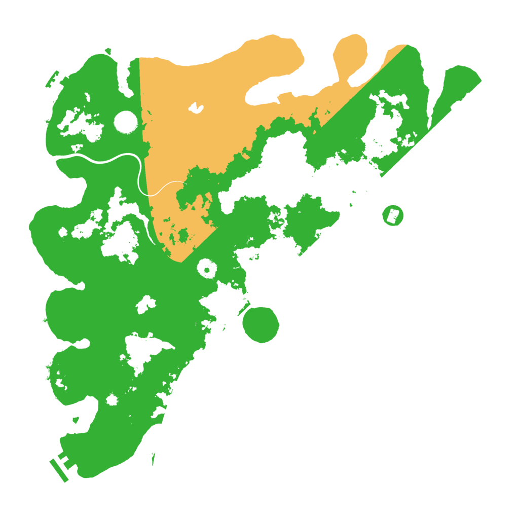 Biome Rust Map: Procedural Map, Size: 4000, Seed: 8885369