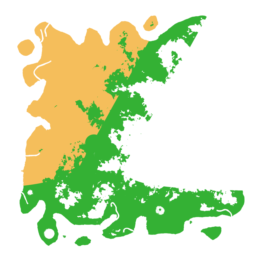 Biome Rust Map: Procedural Map, Size: 4500, Seed: 84625