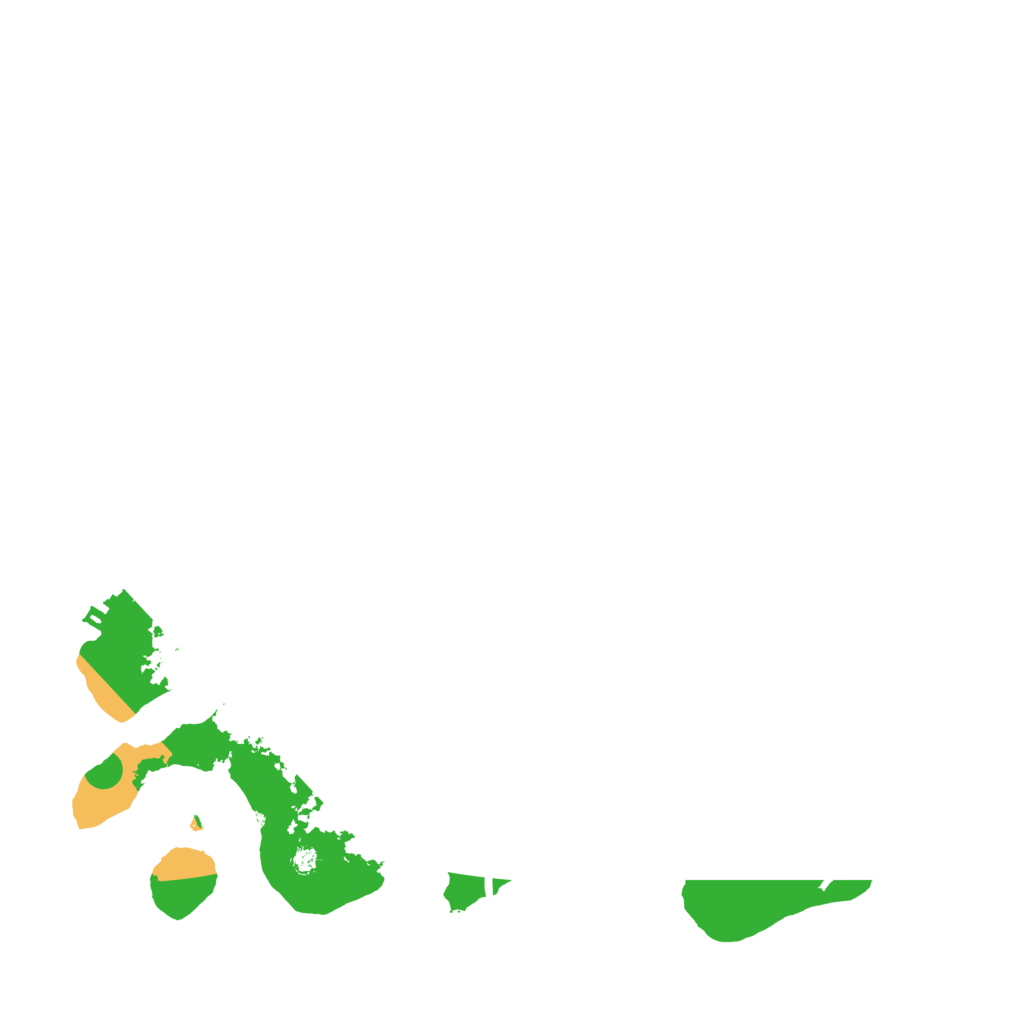 Biome Rust Map: Procedural Map, Size: 3500, Seed: 3500605