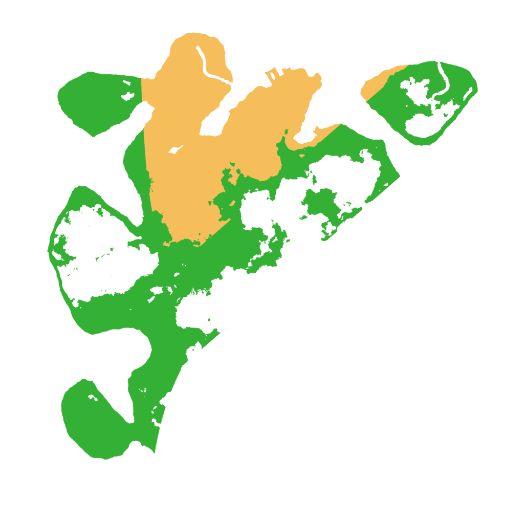 Biome Rust Map: Procedural Map, Size: 2800, Seed: 684202