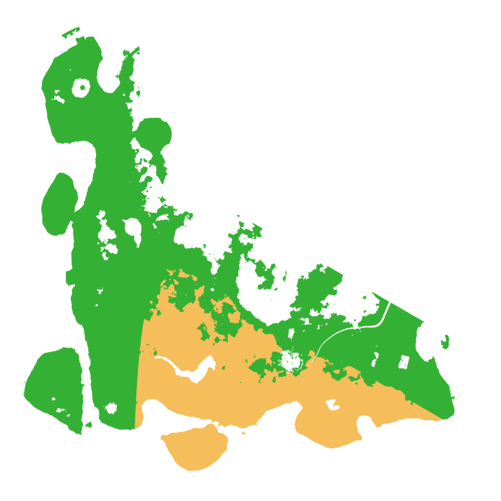 Biome Rust Map: Procedural Map, Size: 4000, Seed: 455455