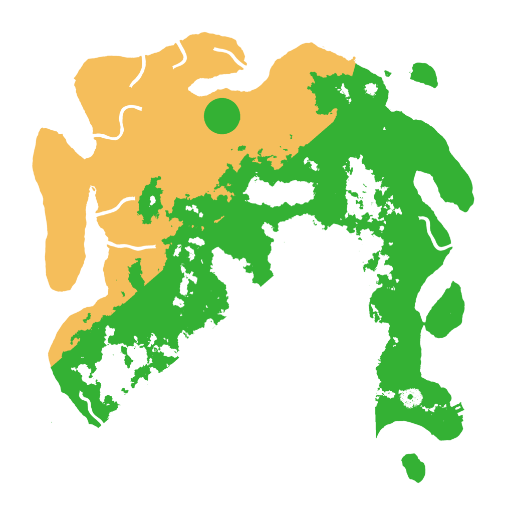 Biome Rust Map: Procedural Map, Size: 3750, Seed: 165454