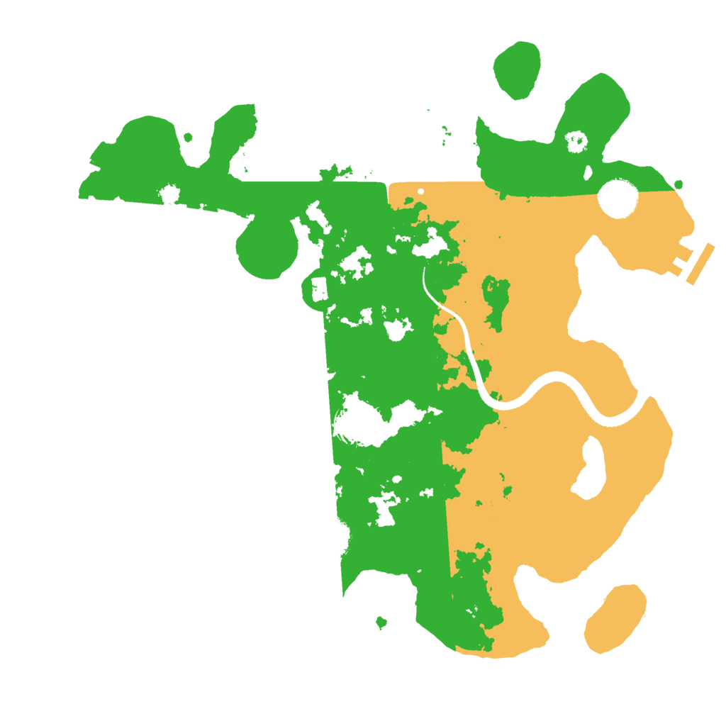 Biome Rust Map: Procedural Map, Size: 3294, Seed: 4597