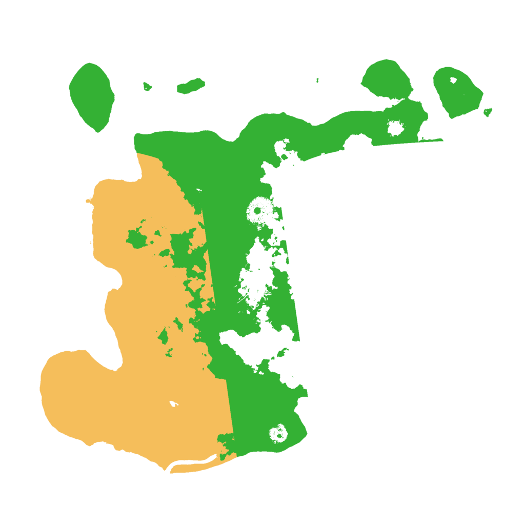 Biome Rust Map: Procedural Map, Size: 3000, Seed: 1281017825