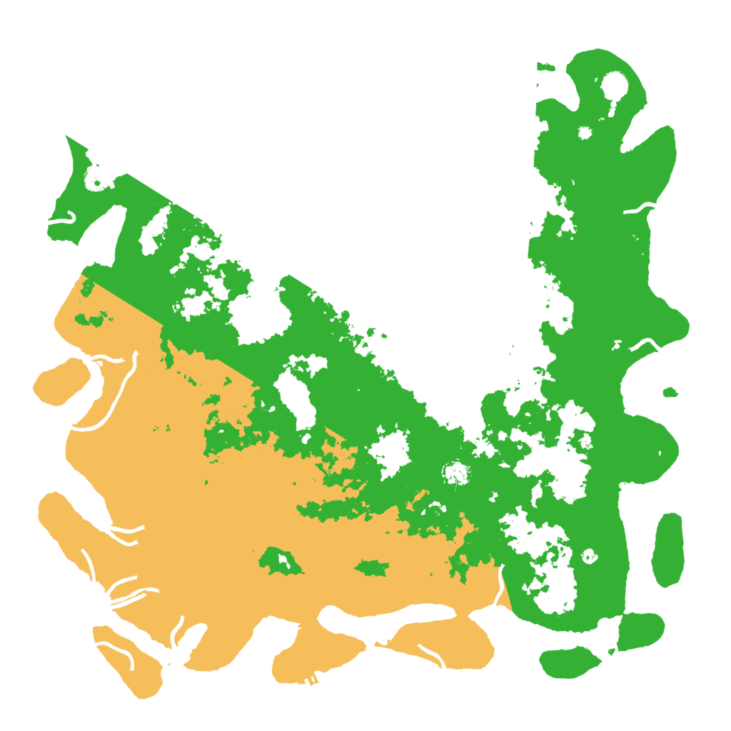 Biome Rust Map: Procedural Map, Size: 5000, Seed: 23920