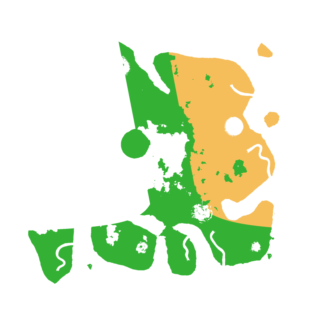 Biome Rust Map: Procedural Map, Size: 3000, Seed: 45324