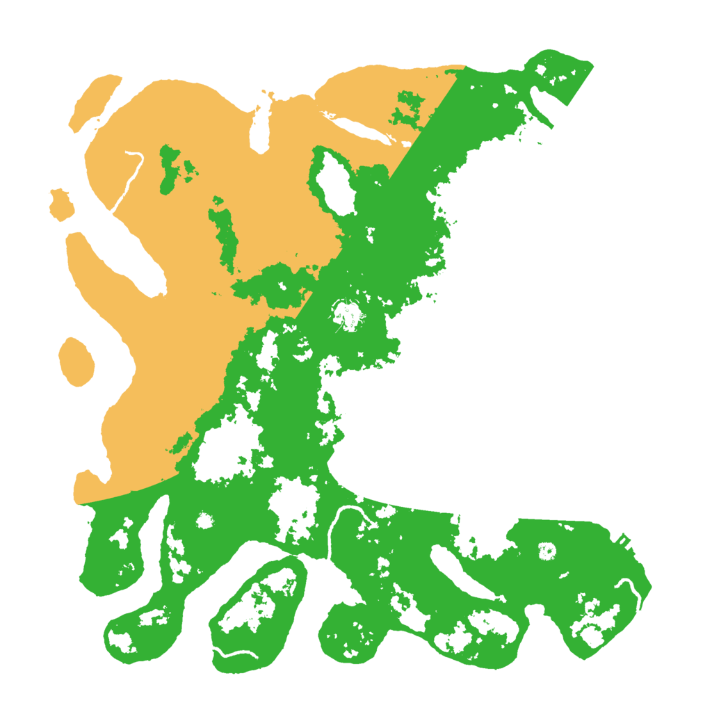 Biome Rust Map: Procedural Map, Size: 4000, Seed: 968