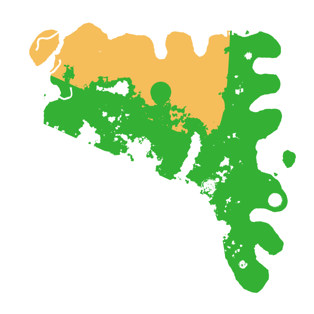 Biome Rust Map: Procedural Map, Size: 4000, Seed: 18691