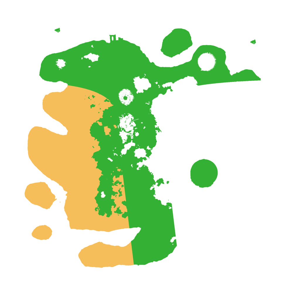 Biome Rust Map: Procedural Map, Size: 3000, Seed: 2408422