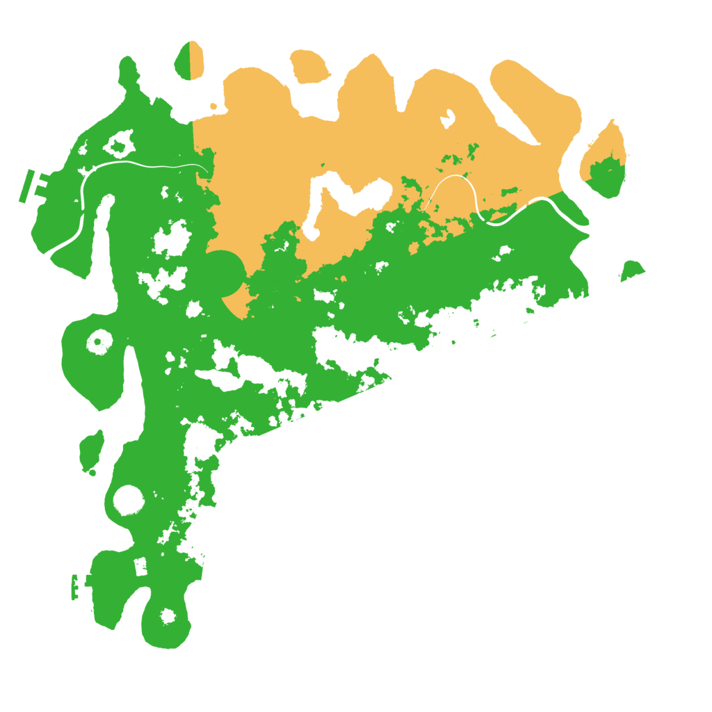 Biome Rust Map: Procedural Map, Size: 4250, Seed: 5891480