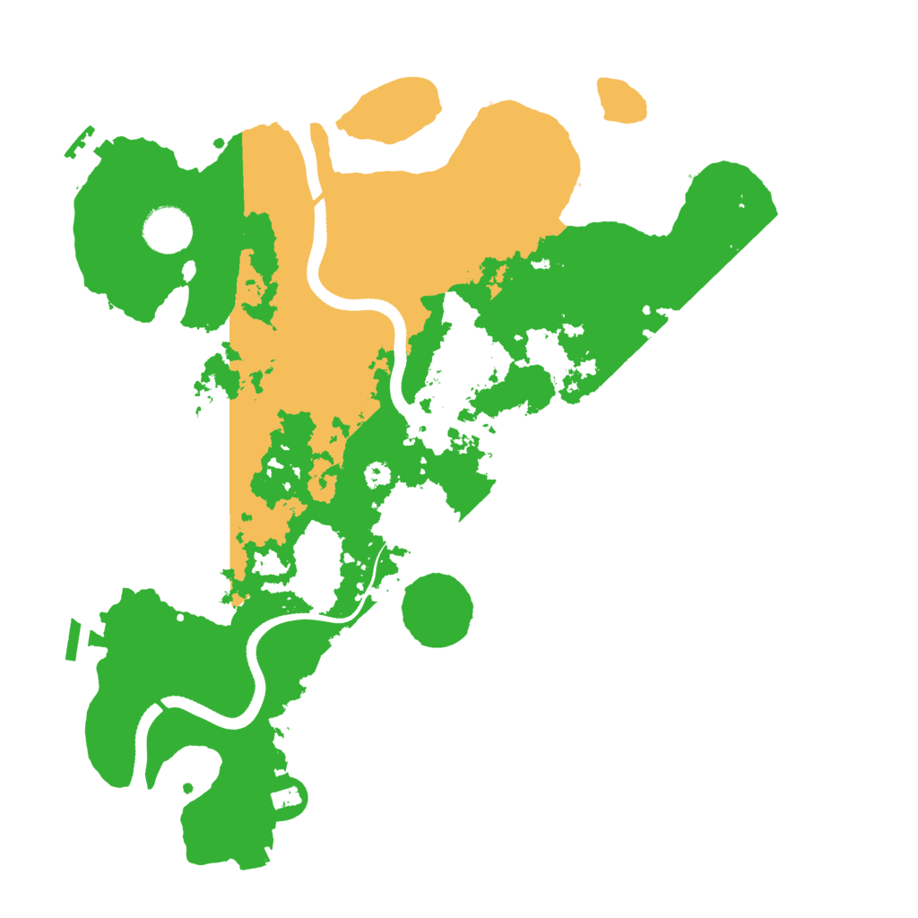 Biome Rust Map: Procedural Map, Size: 3500, Seed: 769228