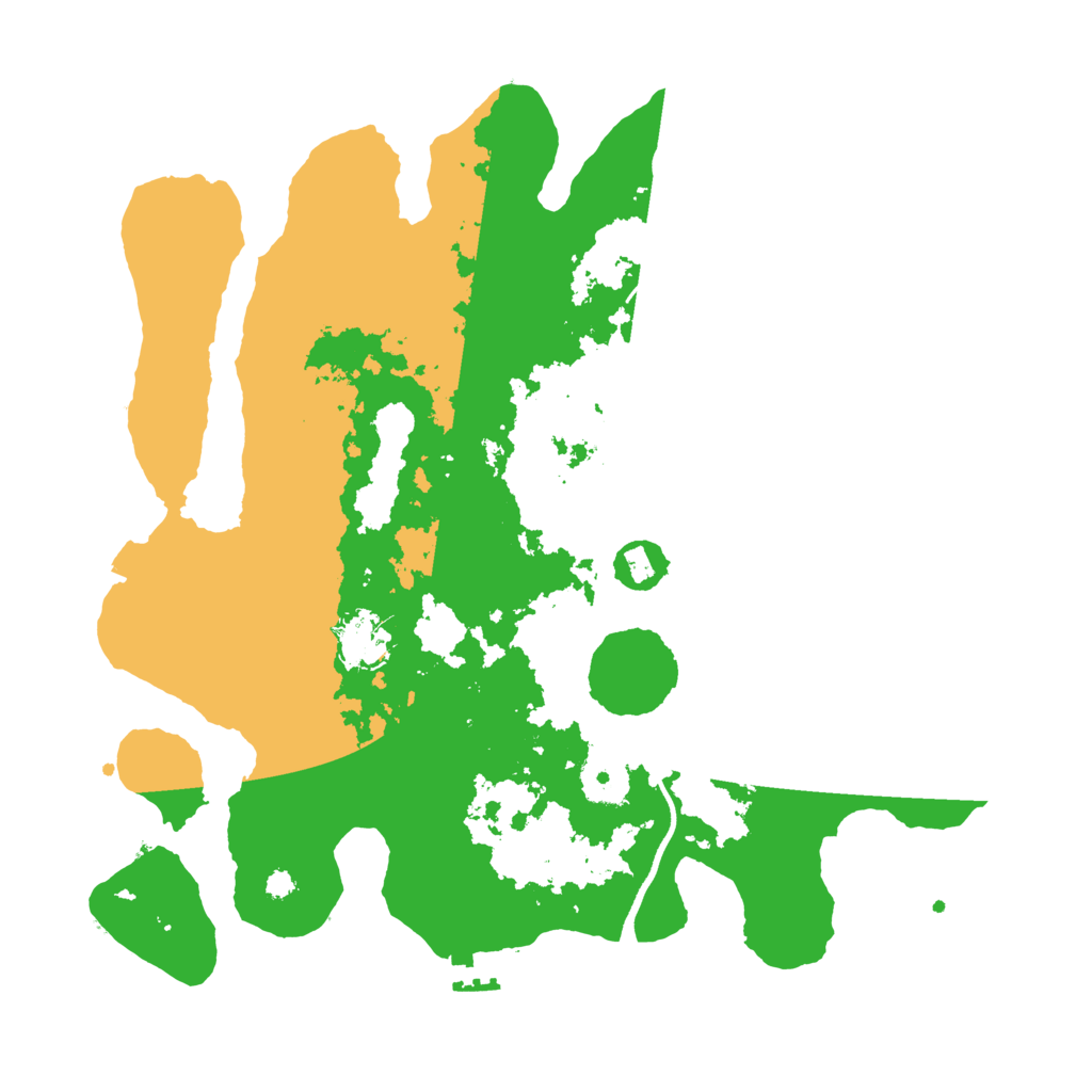 Biome Rust Map: Procedural Map, Size: 3500, Seed: 1810673934