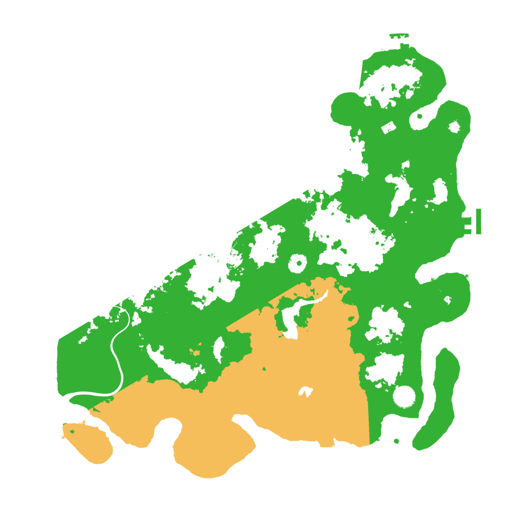Biome Rust Map: Procedural Map, Size: 4000, Seed: 12070915