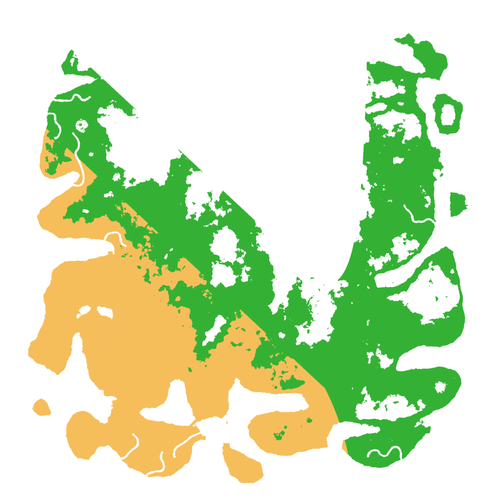 Biome Rust Map: Procedural Map, Size: 4150, Seed: 290960