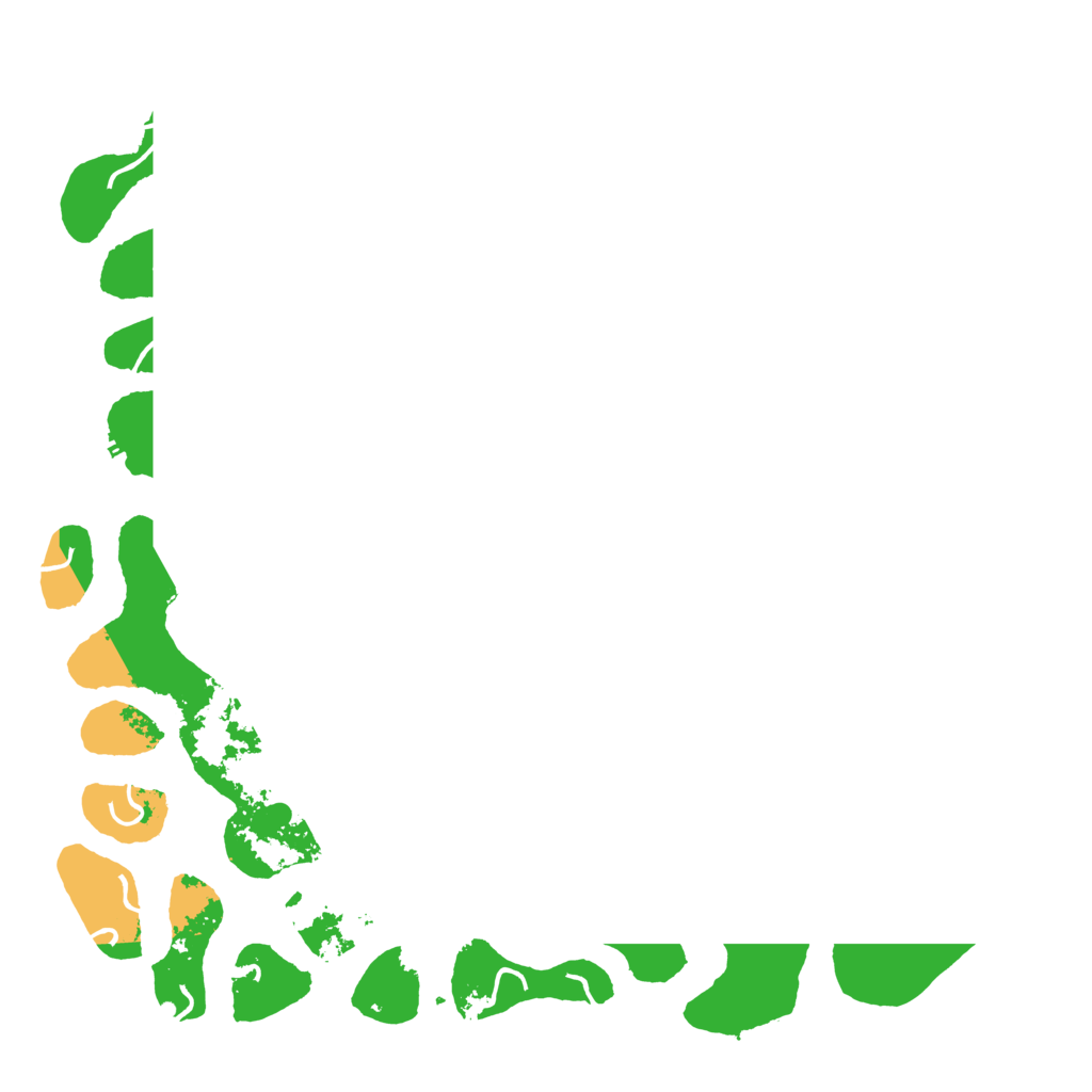 Biome Rust Map: Procedural Map, Size: 6000, Seed: 95802796