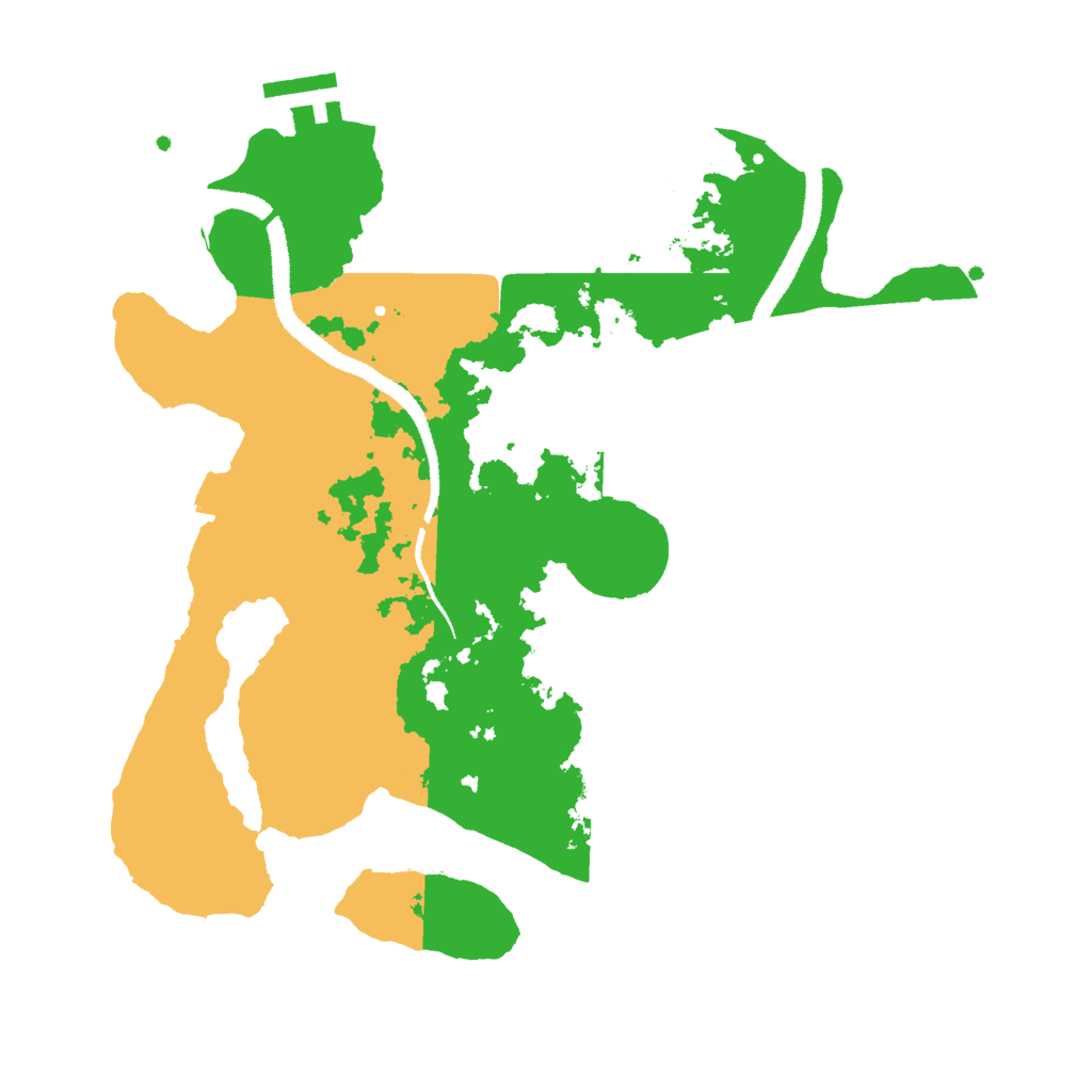 Biome Rust Map: Procedural Map, Size: 3000, Seed: 112746980