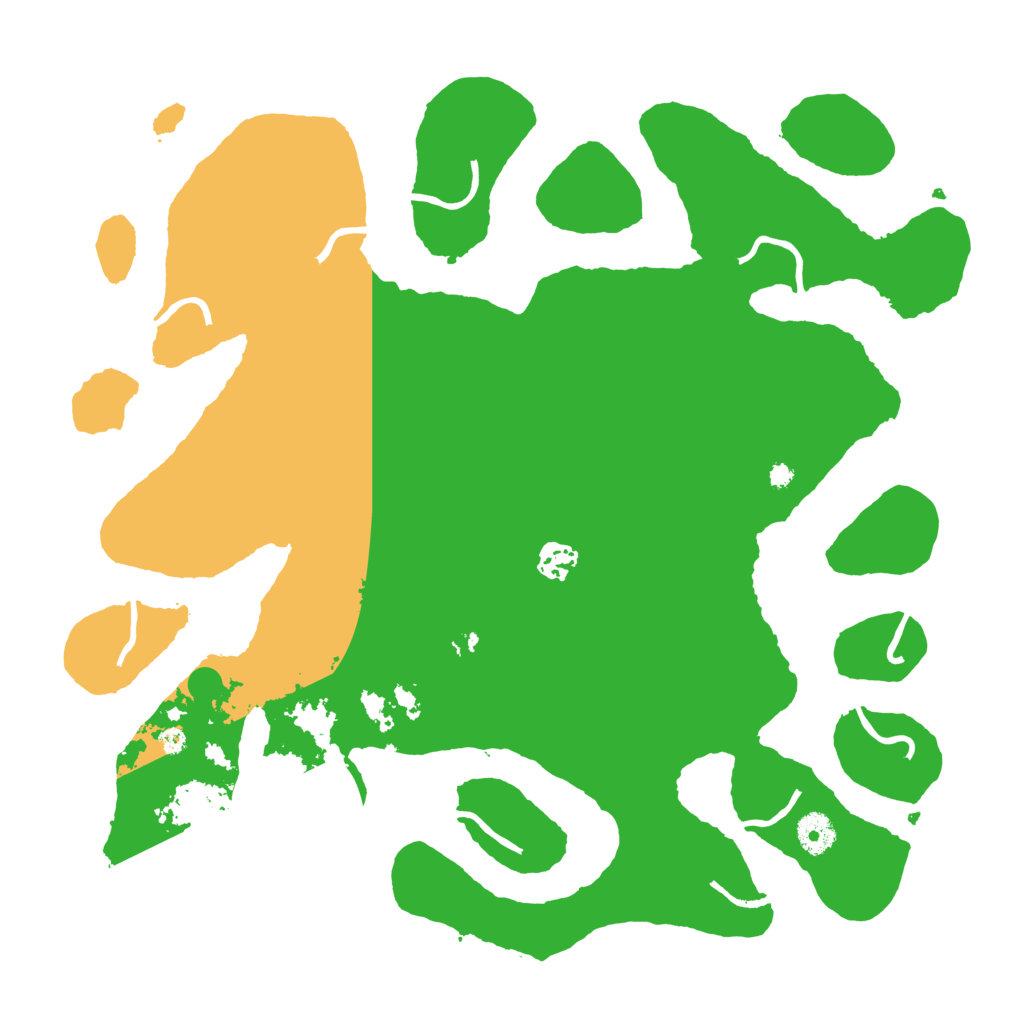 Biome Rust Map: Procedural Map, Size: 3900, Seed: 1268603951