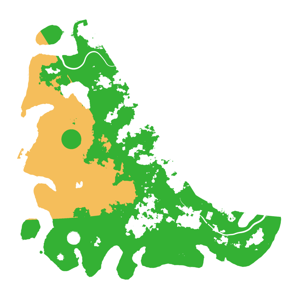 Biome Rust Map: Procedural Map, Size: 4000, Seed: 1853990737