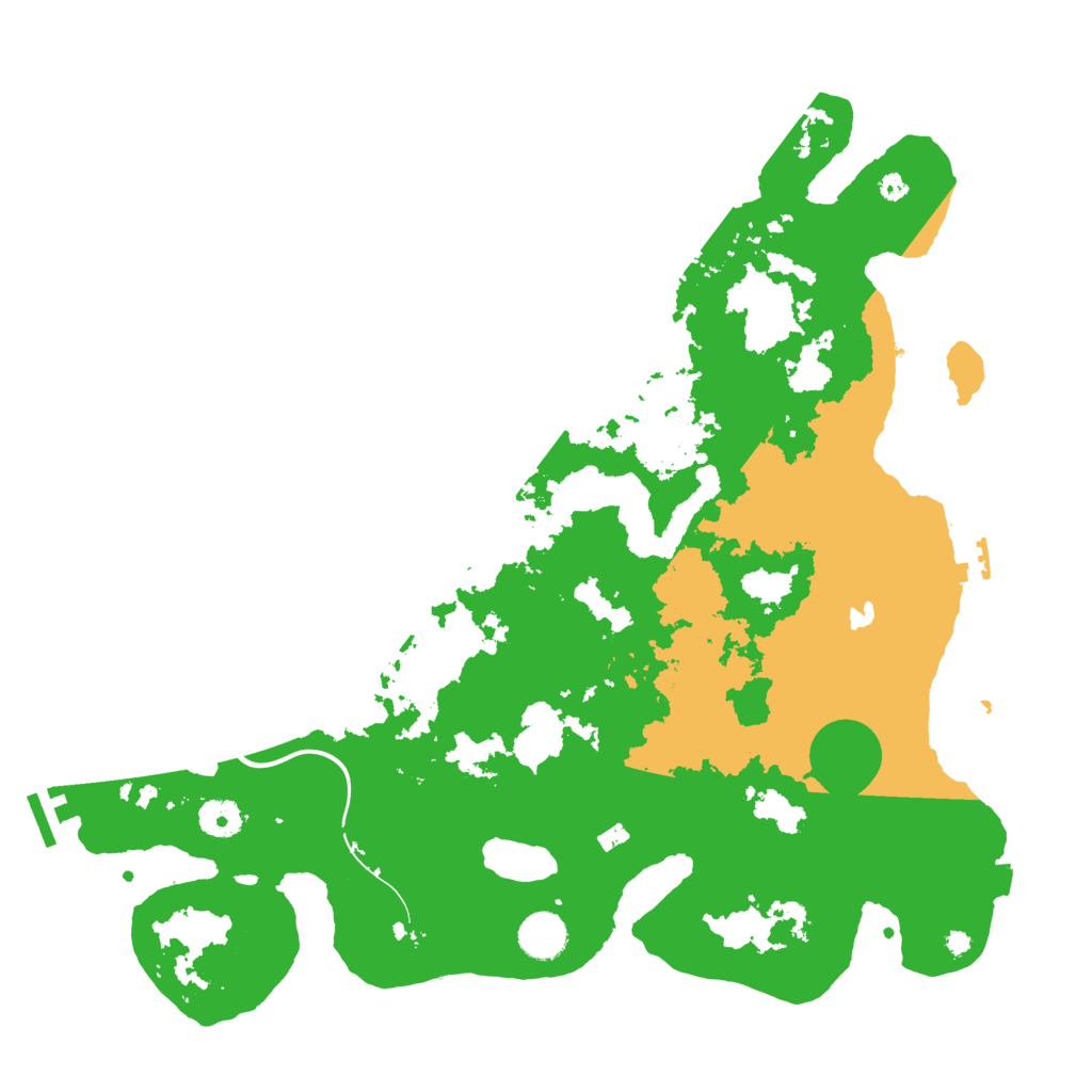 Biome Rust Map: Procedural Map, Size: 4000, Seed: 8878