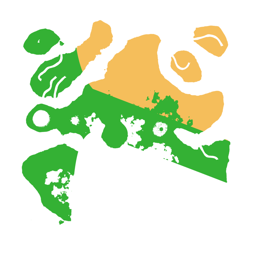 Biome Rust Map: Procedural Map, Size: 2800, Seed: 70387848