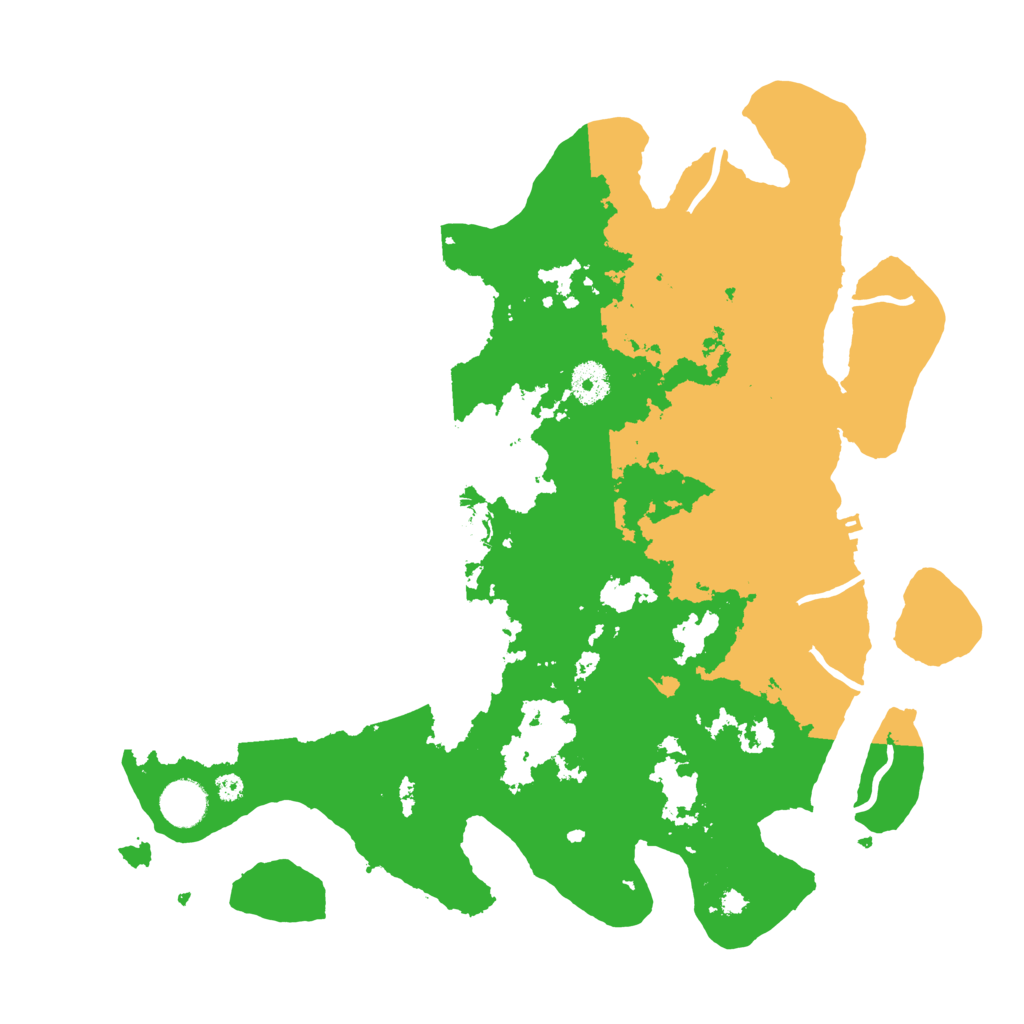 Biome Rust Map: Procedural Map, Size: 3800, Seed: 482