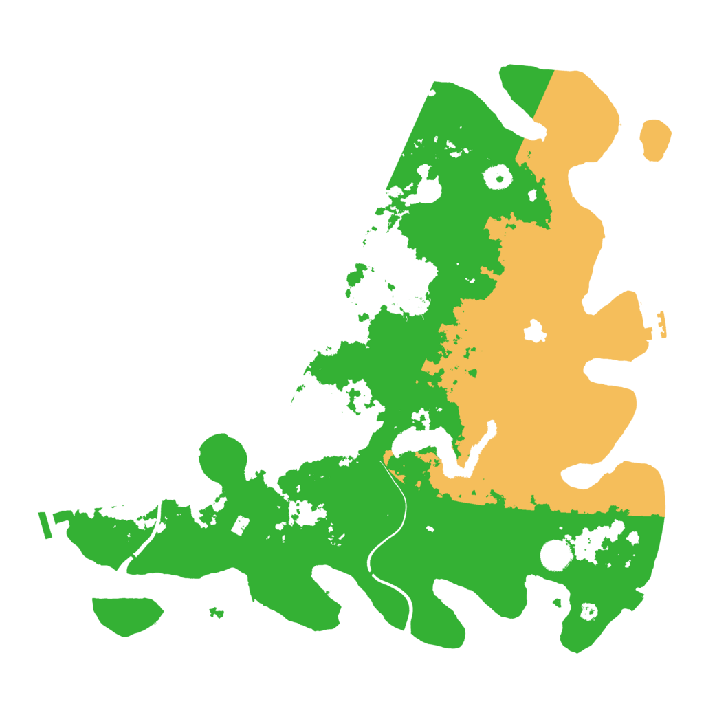 Biome Rust Map: Procedural Map, Size: 4000, Seed: 119065847
