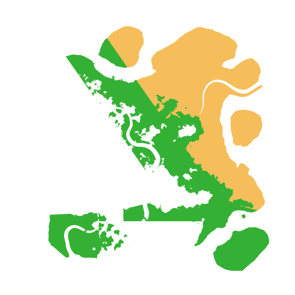 Biome Rust Map: Procedural Map, Size: 3000, Seed: 89474984