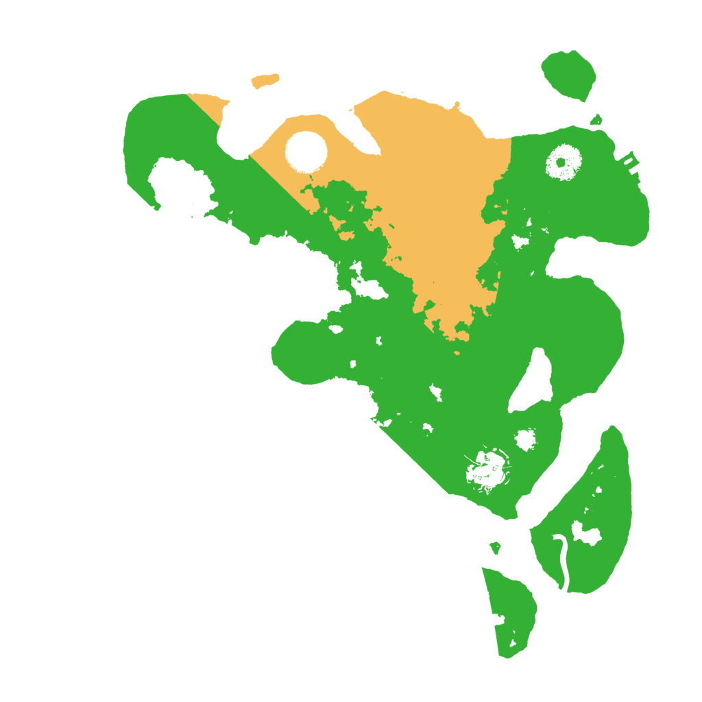 Biome Rust Map: Procedural Map, Size: 3000, Seed: 470526363