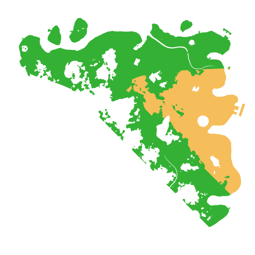 Biome Rust Map: Procedural Map, Size: 4000, Seed: 853920994