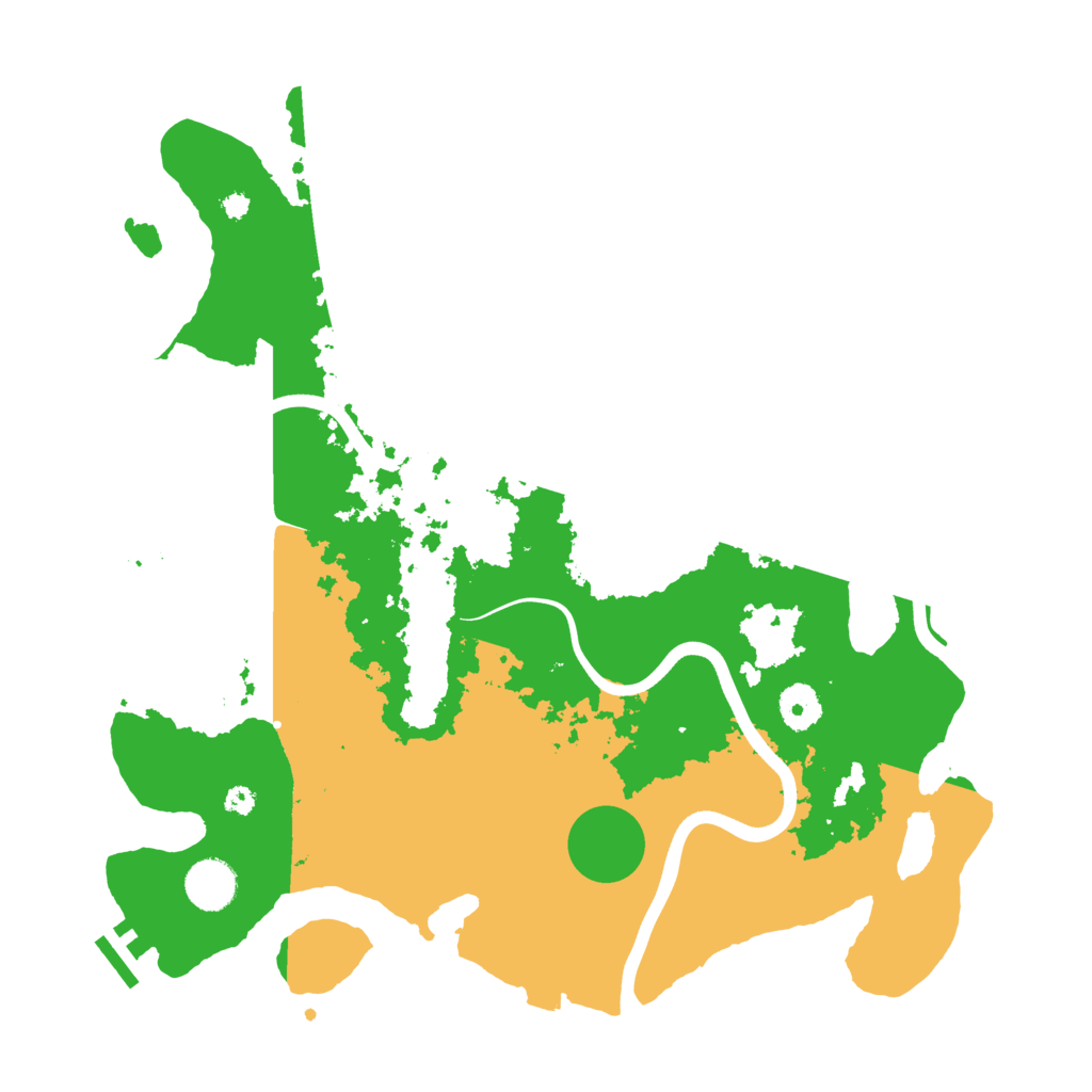 Biome Rust Map: Procedural Map, Size: 3743, Seed: 13825
