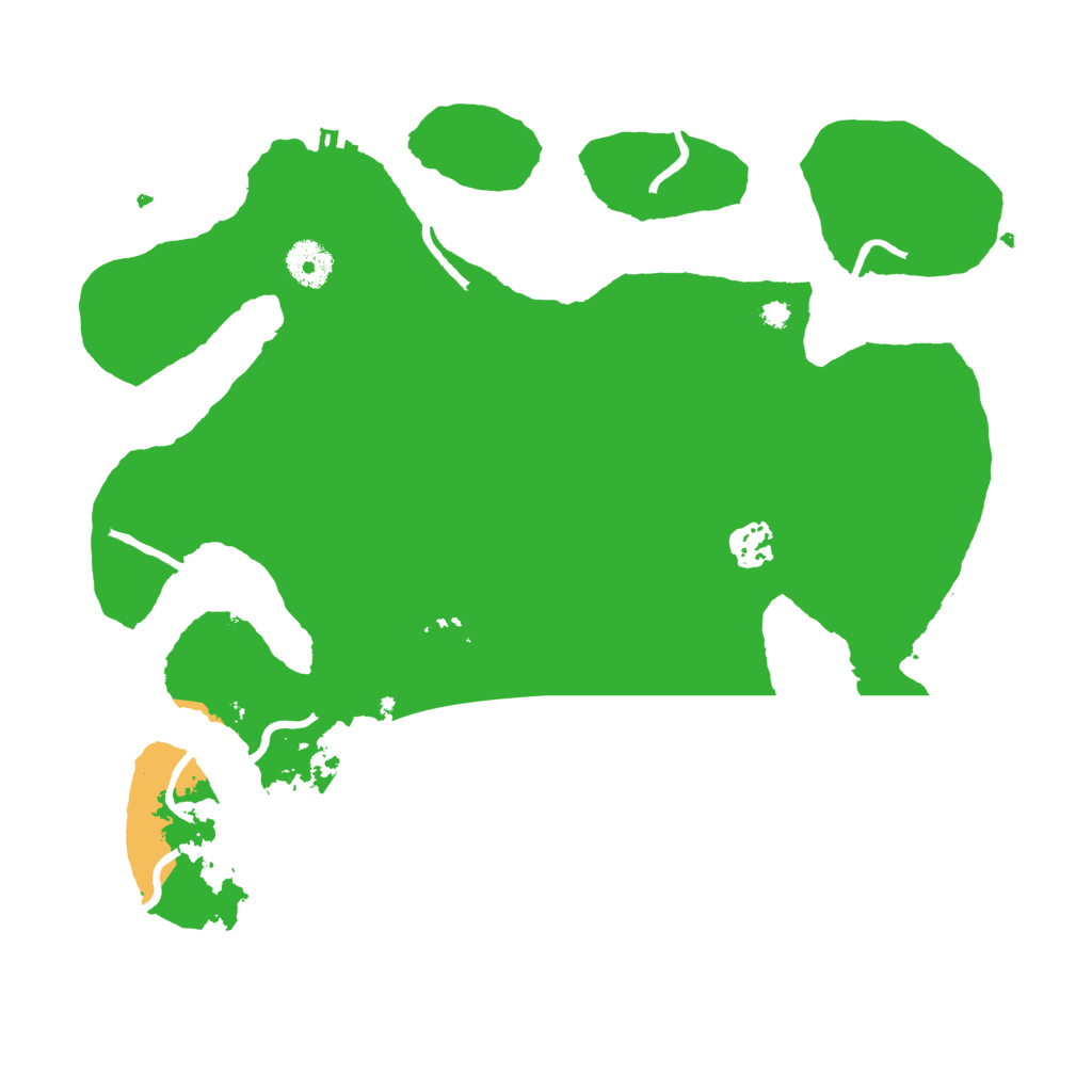 Biome Rust Map: Procedural Map, Size: 3600, Seed: 159361703