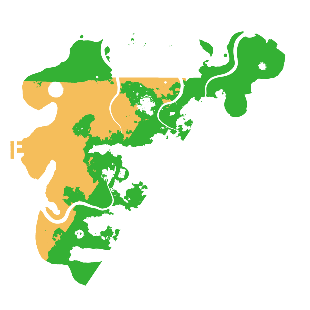 Biome Rust Map: Procedural Map, Size: 3600, Seed: 159361703