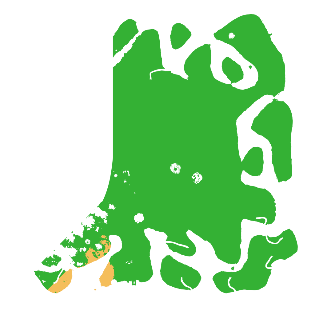 Biome Rust Map: Procedural Map, Size: 4500, Seed: 404360351
