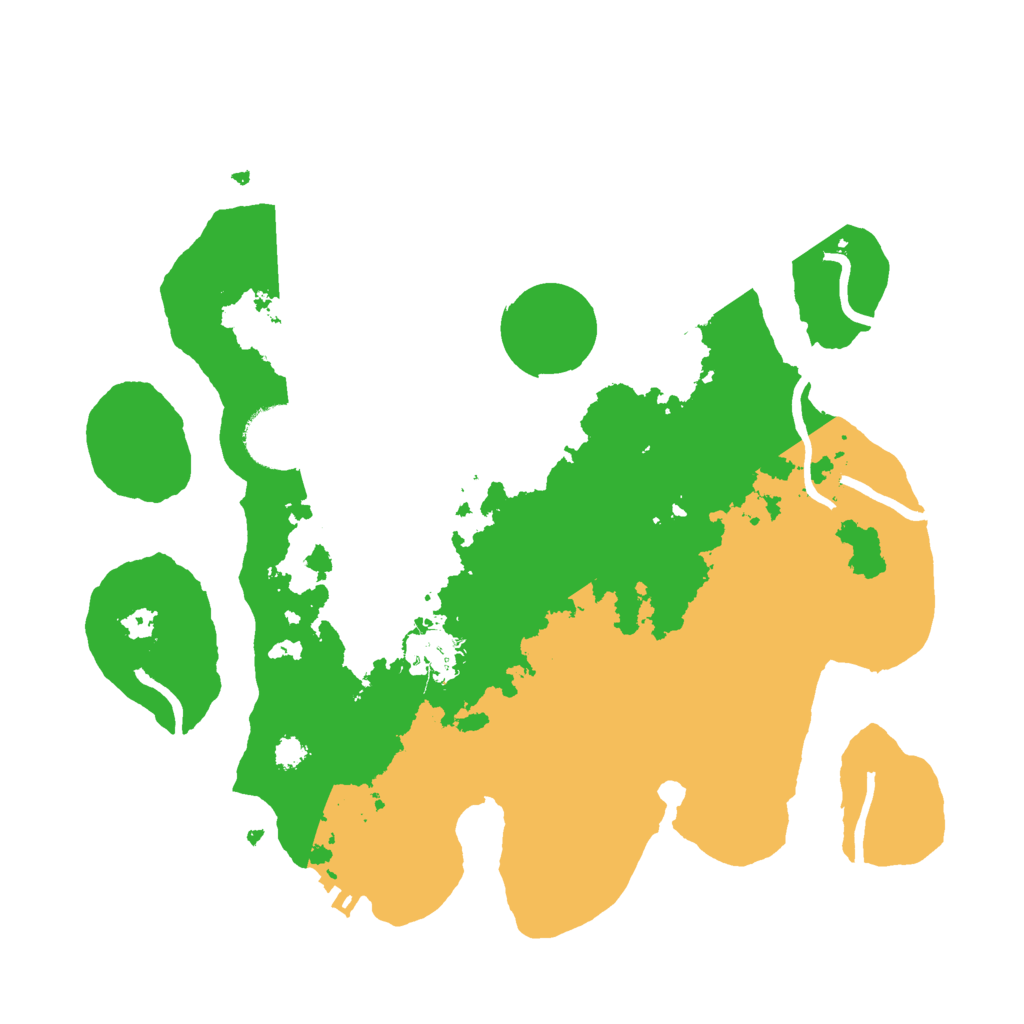 Biome Rust Map: Procedural Map, Size: 3000, Seed: 2408741