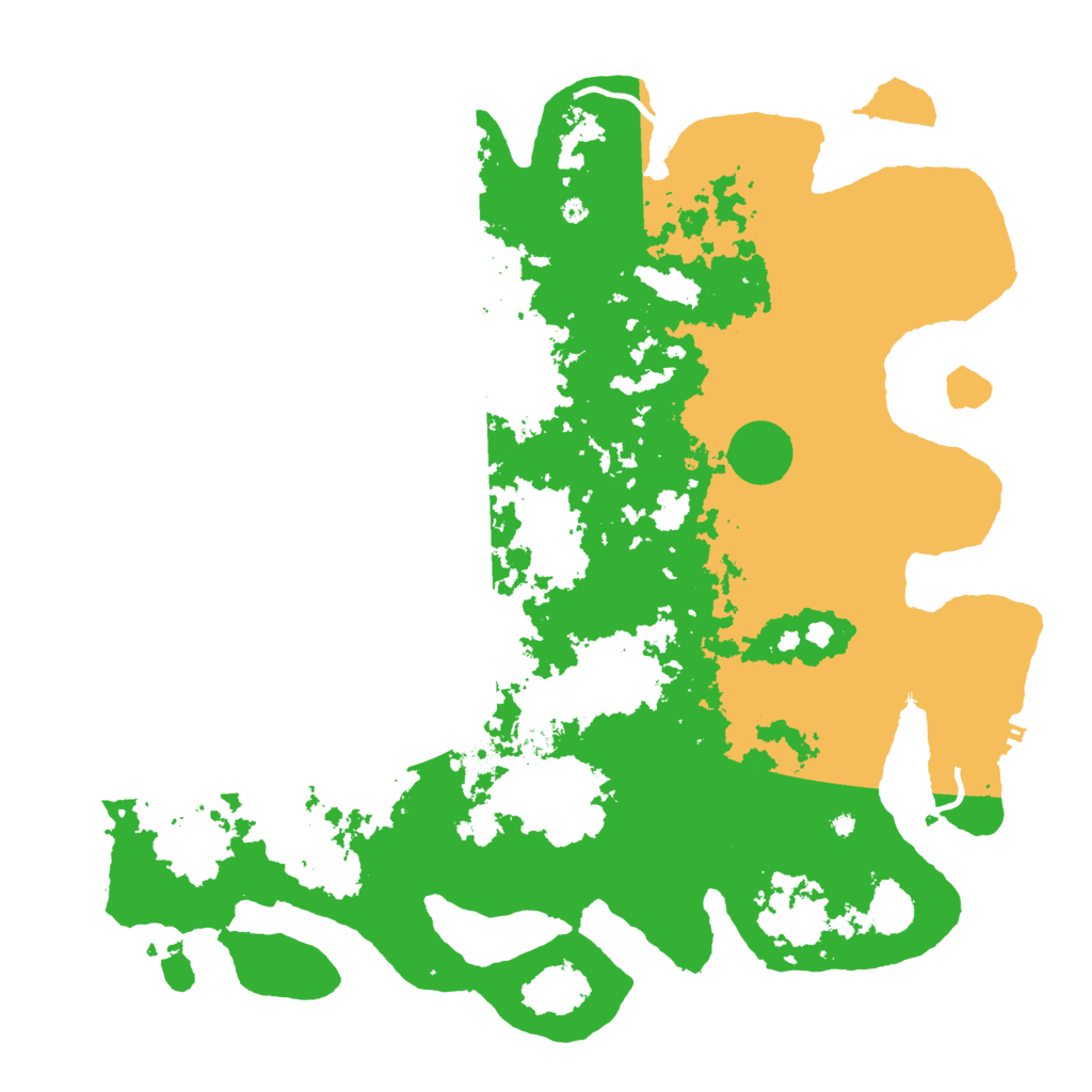 Biome Rust Map: Procedural Map, Size: 4500, Seed: 2056961240