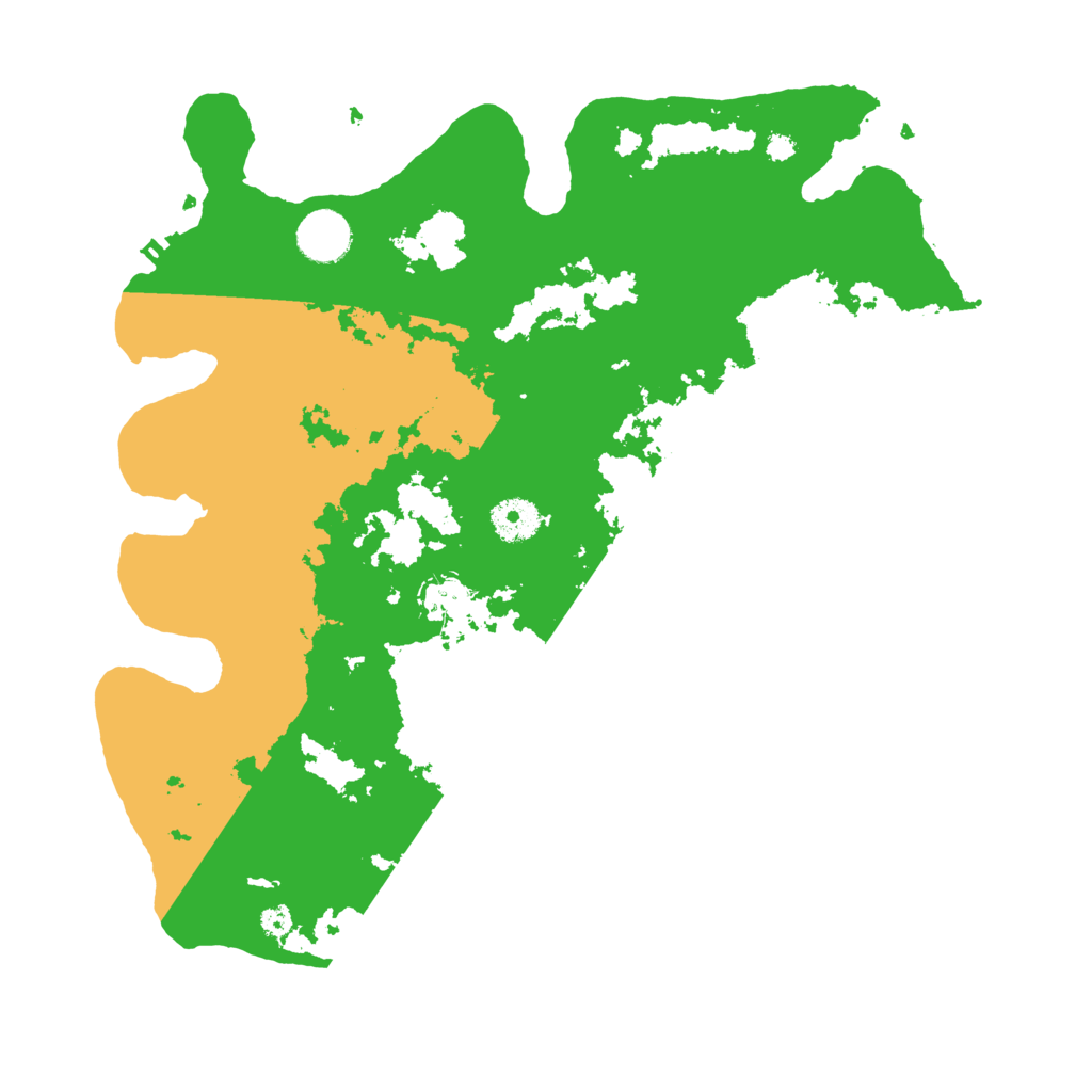 Biome Rust Map: Procedural Map, Size: 3600, Seed: 415796716