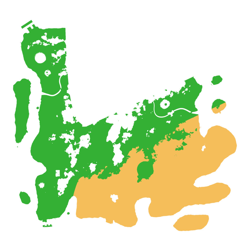 Biome Rust Map: Procedural Map, Size: 4000, Seed: 505000