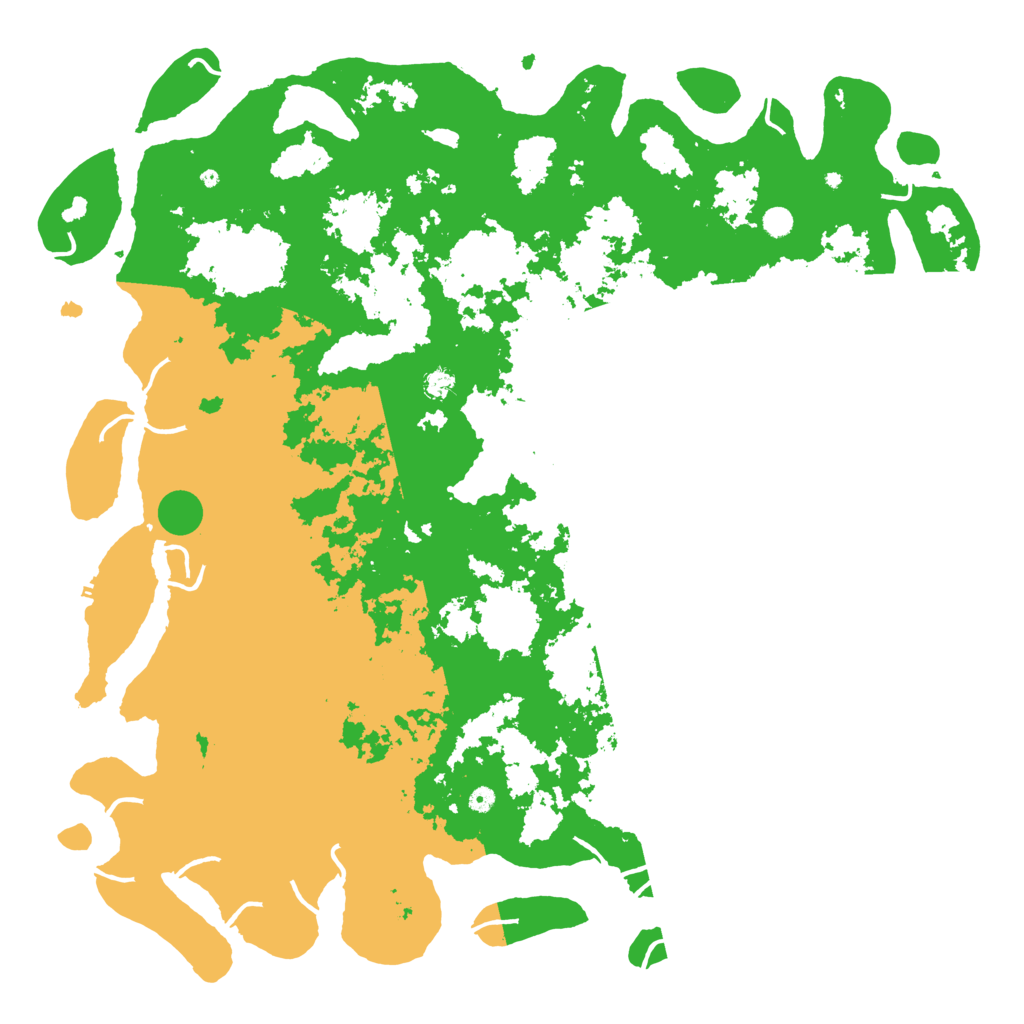 Biome Rust Map: Procedural Map, Size: 6000, Seed: 4648