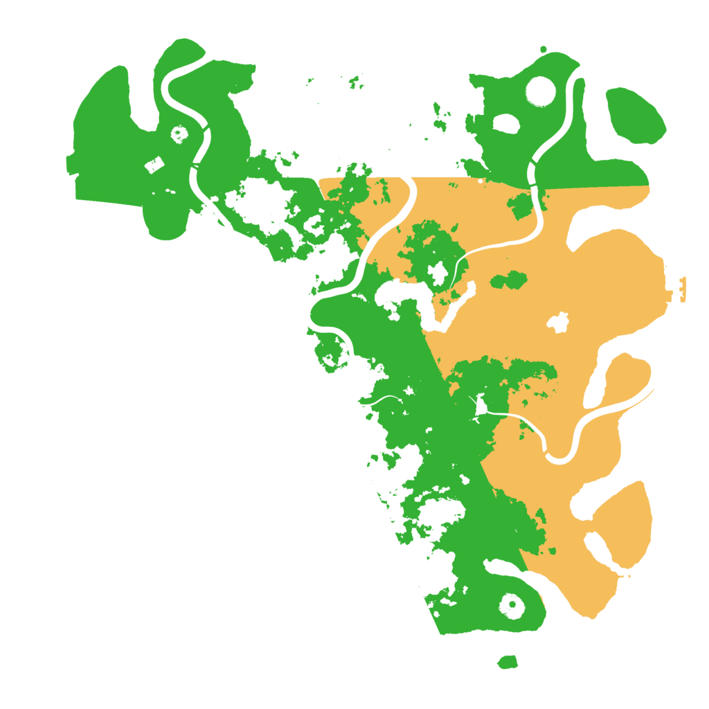 Biome Rust Map: Procedural Map, Size: 4250, Seed: 4102