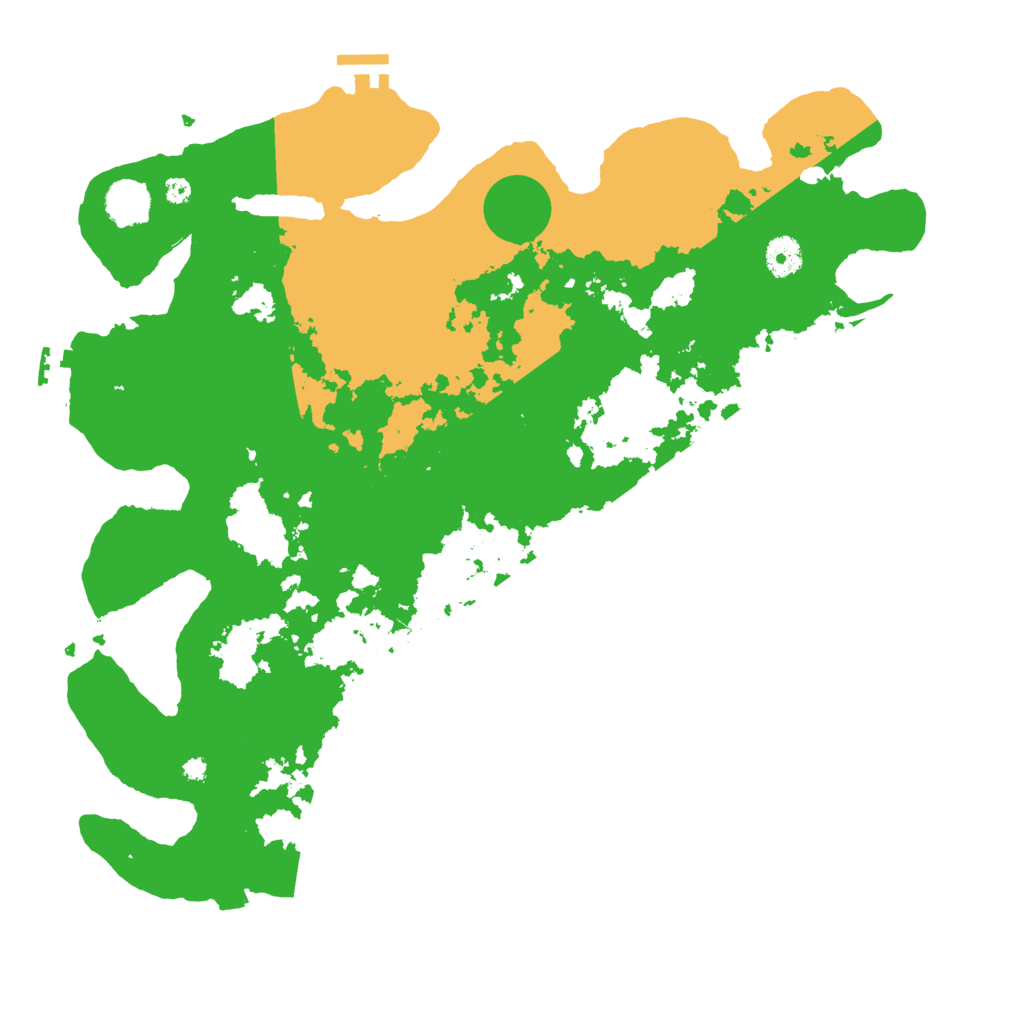 Biome Rust Map: Procedural Map, Size: 4000, Seed: 82942