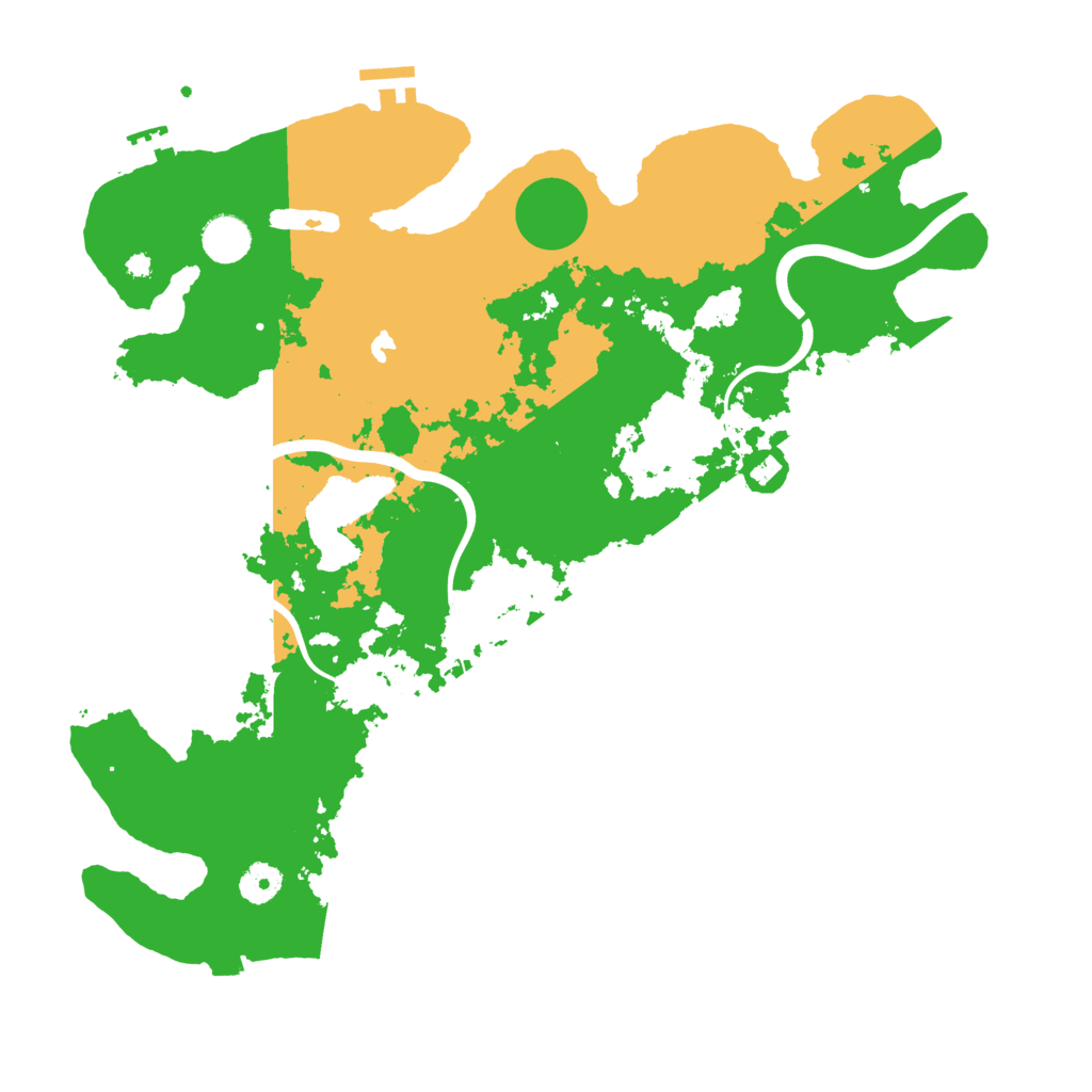 Biome Rust Map: Procedural Map, Size: 4000, Seed: 82942