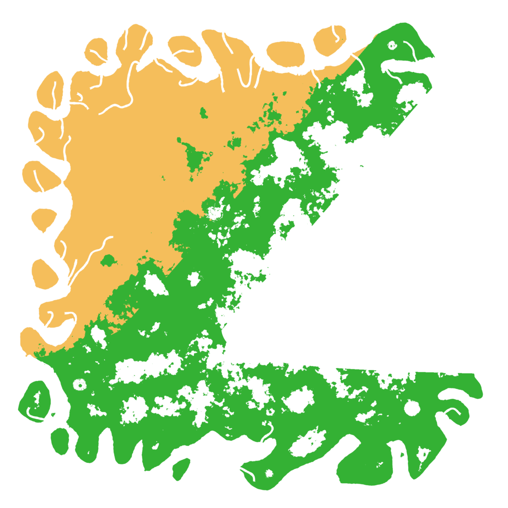 Biome Rust Map: Procedural Map, Size: 6000, Seed: 739179