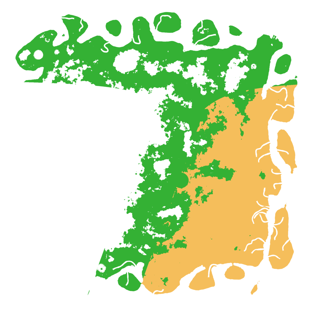 Biome Rust Map: Procedural Map, Size: 5800, Seed: 88445512