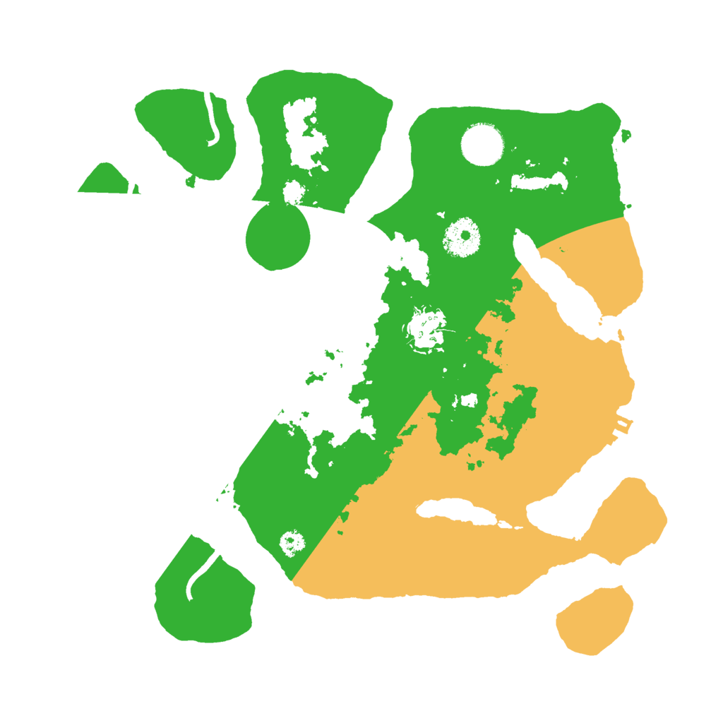 Biome Rust Map: Procedural Map, Size: 3000, Seed: 198210788