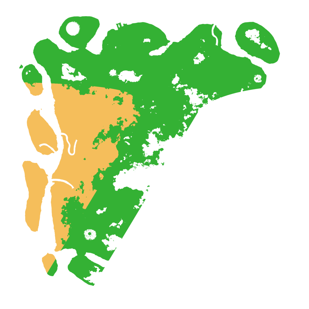 Biome Rust Map: Procedural Map, Size: 4000, Seed: 162435