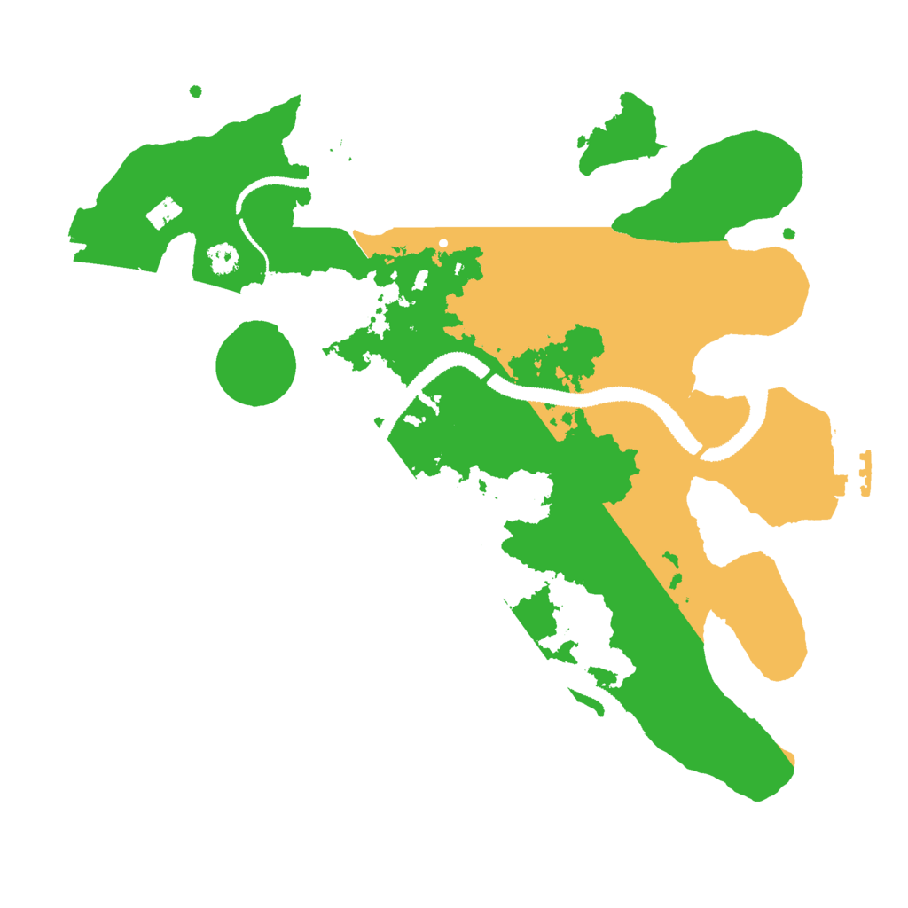 Biome Rust Map: Procedural Map, Size: 3000, Seed: 339991329