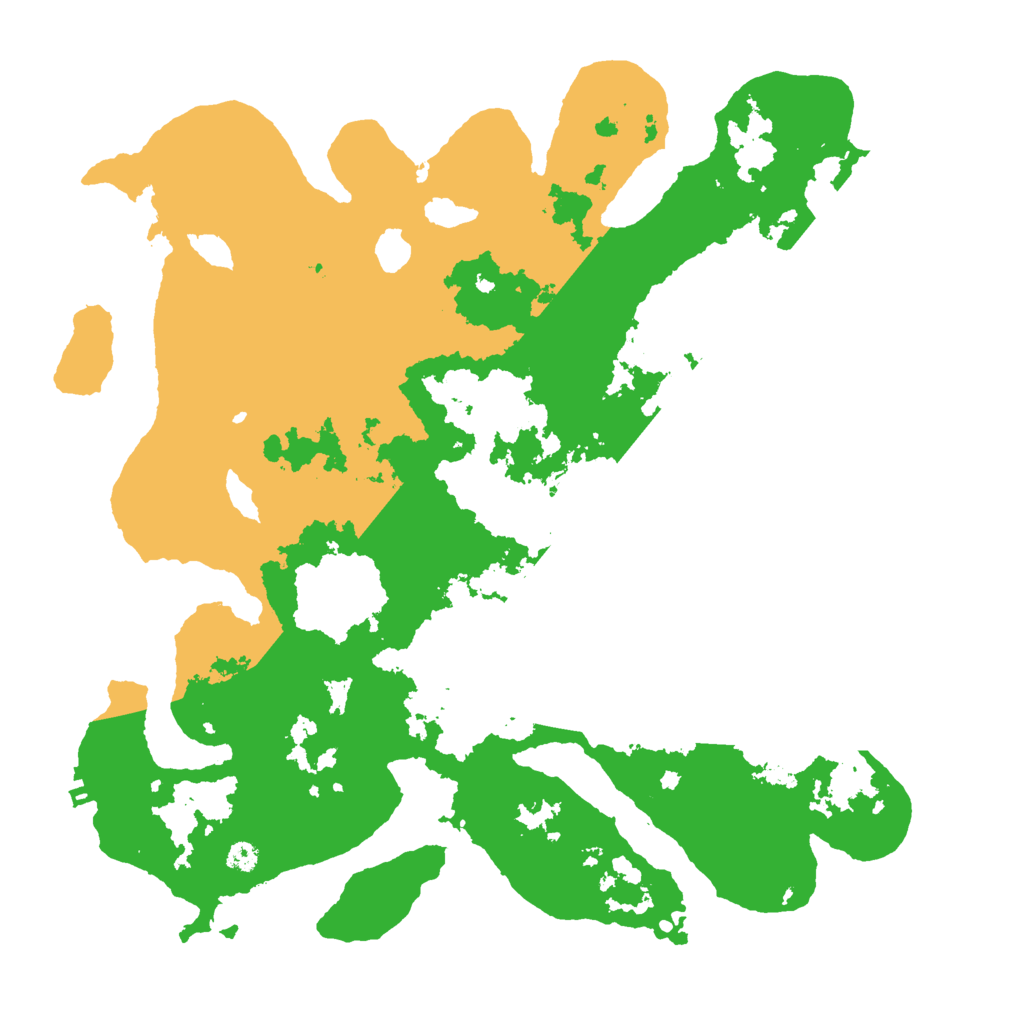 Biome Rust Map: Procedural Map, Size: 3500, Seed: 550833461