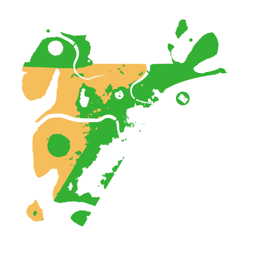 Biome Rust Map: Procedural Map, Size: 3000, Seed: 2069176448