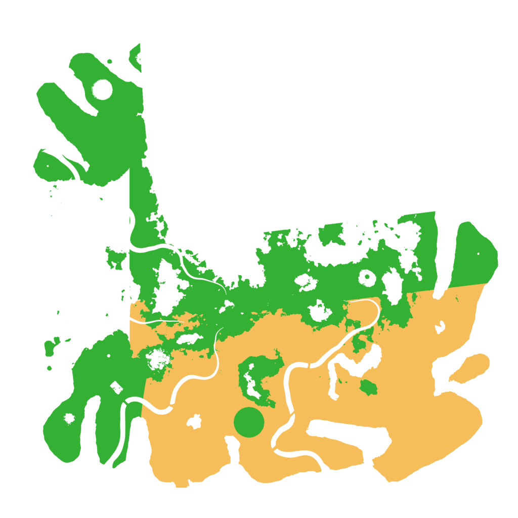 Biome Rust Map: Procedural Map, Size: 4500, Seed: 1468940379